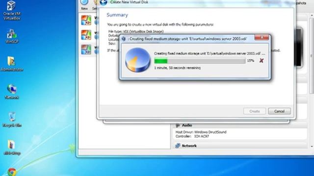 Windows Server 2003 installation using VM ware Part 1 смотреть онлайн