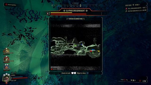 Deep Rock Galactic Bulk kill Dreadnought смотреть онлайн