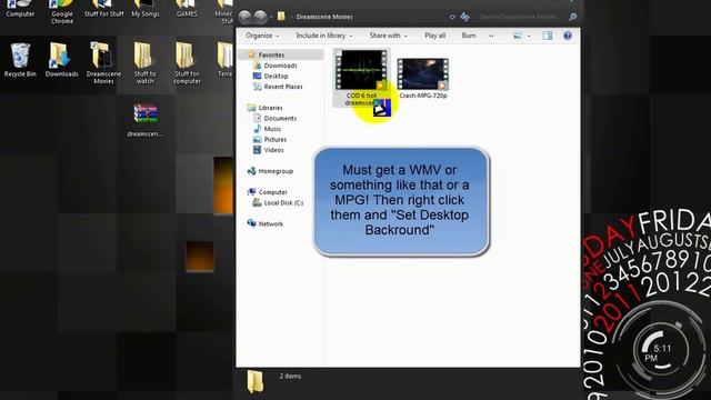 How to get Dreamscene for Windows 7 32 bit(86x) and 64 bit смотреть онлайн