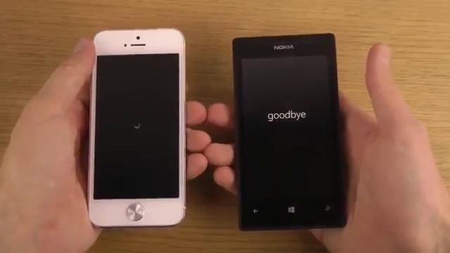 iPhone 5 iOS 7 Beta 6 vs Nokia Lumia 520 Windows Phone 8 Which Is Faster280 смотреть онлайн