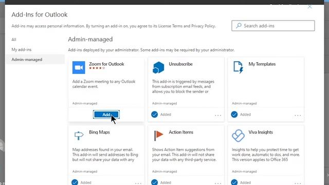 Installing the Zoom Scheduling Add-In in Outlook for Windows смотреть онлайн