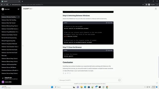 selenium new window handle смотреть онлайн