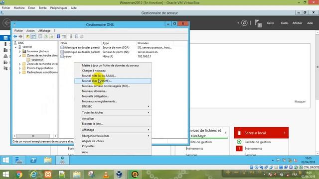 serveur DNS sous windows server 2012 r2 смотреть онлайн