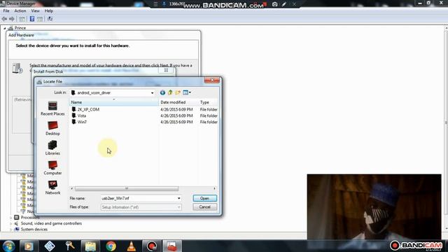 How to manually install CDC and VCOM driver on WIN7 смотреть онлайн
