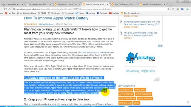 How To Improve Apple Watch Battery video solution смотреть онлайн