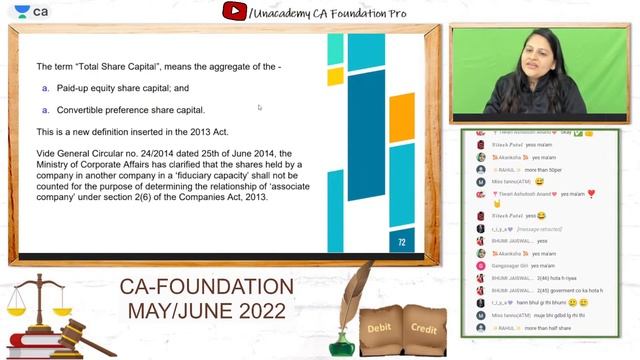 Revise Companies Act,2013 | Complete Revision With Chart | CA Foundation Law | Swati Agrawal смотреть онлайн