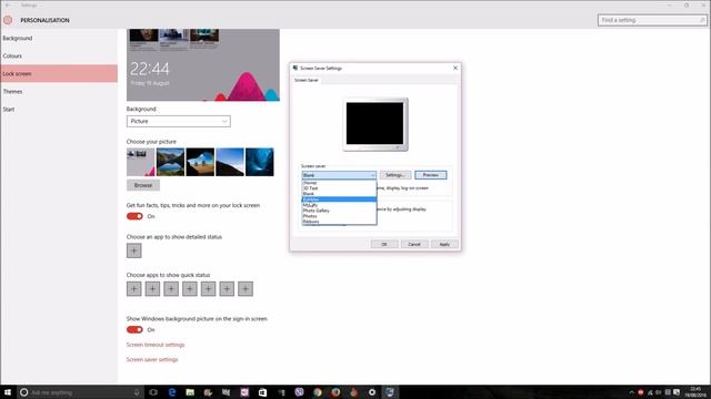 how to change screensaver on windows 10 смотреть онлайн