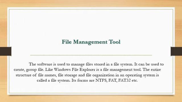 Utility Software in Windows Operating System смотреть онлайн