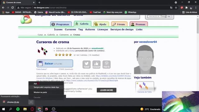 COMO COLOCAR O CURSOR DO MOUSE RAZER CHROMA RGB смотреть онлайн
