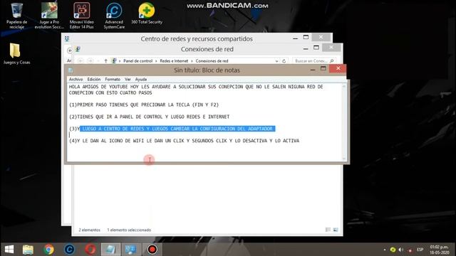 Mi Pc No Agarra WIFI (Solución) Windows 10,8.1,8,7,xD смотреть онлайн