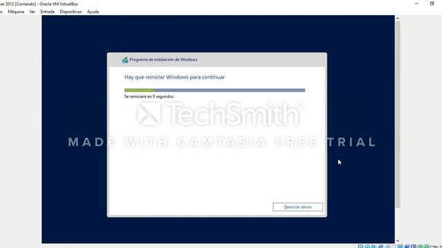 Instalación de Windows Server 2012 en VirtualBox. смотреть онлайн