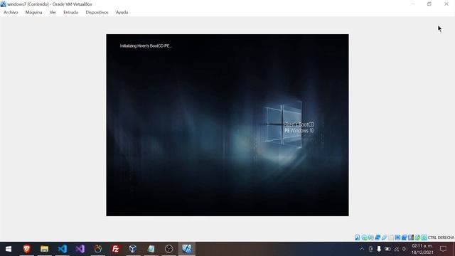 Cambio de contraseña windows 7 (hirens boot pe) смотреть онлайн