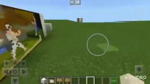 Как  сделать проход через картину в майнкрафт