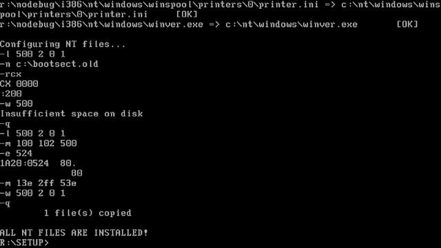 가상머신에 Windows NT 3.1 10-16-1991 설치하기! смотреть онлайн