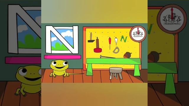 "N n" tovushi va harfini o'rganish. Bolalarni savodga o'rgatish mashg'uloti. "N" harfini top o'yini смотреть онлайн