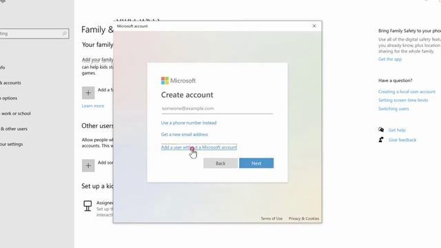 How to create new user account in window смотреть онлайн