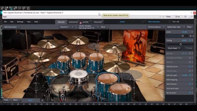 Superior Drummer 3 Blue Mastodon (Death & Darkness SDX) Free Preset Download смотреть онлайн