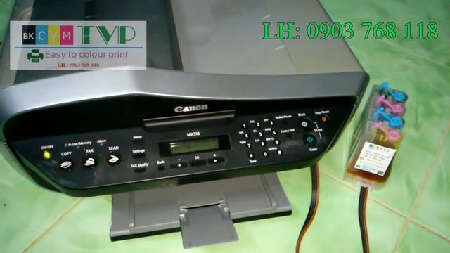 LẮP BỘ TIẾP MỰC IN LIÊN TỤC CANON PIXMA MX318 MX328 MX437 MX357 MX310 MX320 MX7600 смотреть онлайн