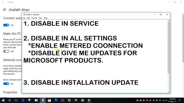 TURN OFF WINDOWS UPDATE COMPLETELY IN WINDOWS 10 смотреть онлайн