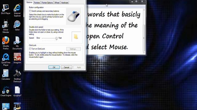Windows 7: How to change your cursor смотреть онлайн