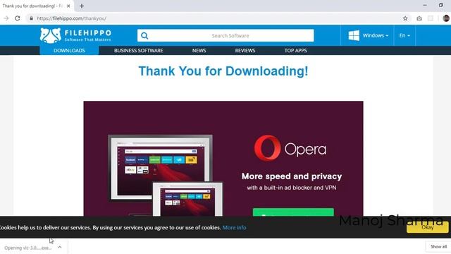 How Download the VLC player ? Media play Not working | Microsoft Window | File Hippo смотреть онлайн