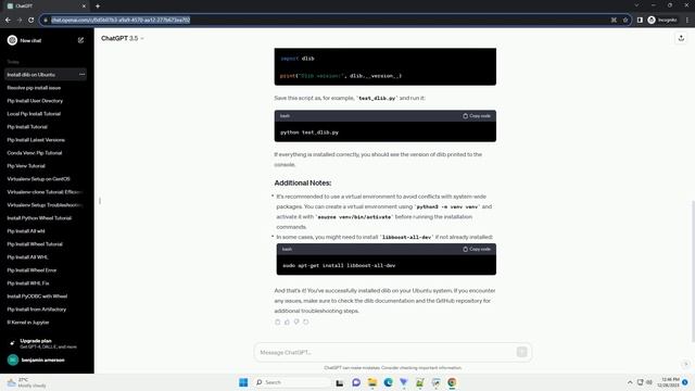 pip install dlib ubuntu смотреть онлайн