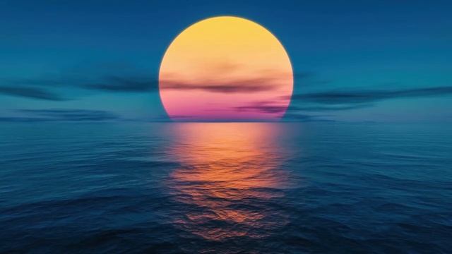 Sunset at the ocean Live Wallpaper HD смотреть онлайн