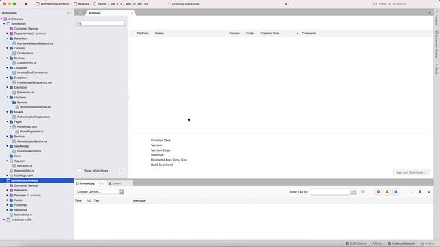 How to create Android App Bundle (.aab) file Visual Studio || Xamarin.Android смотреть онлайн