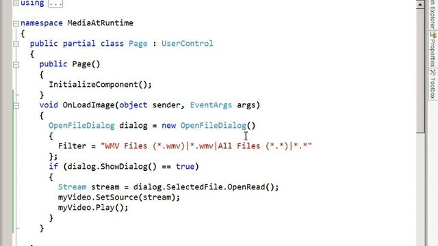 38 Silverlight Loading Media at Runtime смотреть онлайн