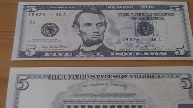 Who was Abraham Lincoln ? - The 5 US-Dollar banknote смотреть онлайн