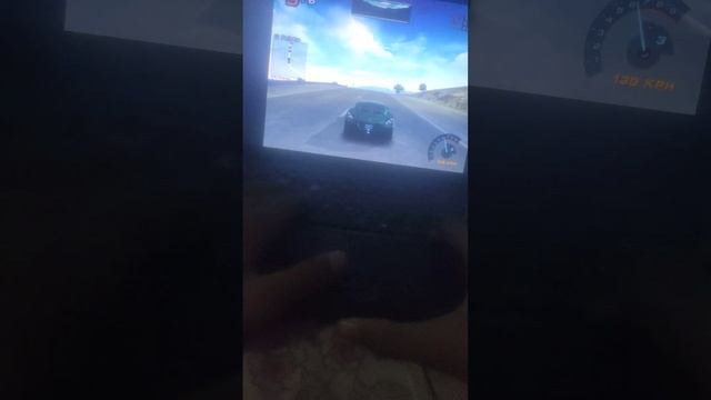 Playing NFS Hot pursuit 2 on my laptop смотреть онлайн