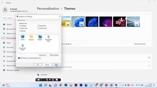how to show desktop icons on windows 11 смотреть онлайн