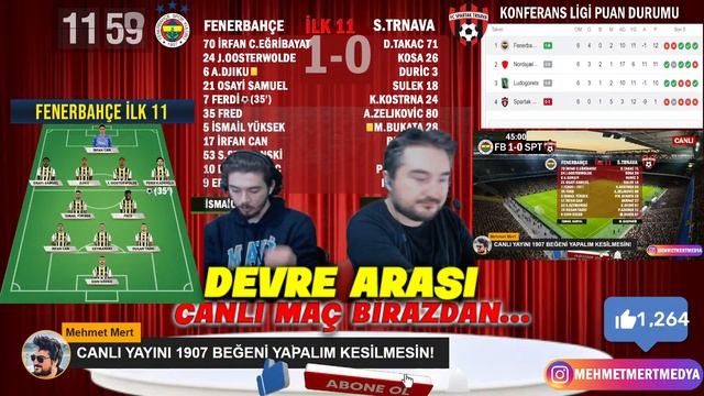 FENERBAHÇE SPARTAK TRNAVA MAÇI CANLI İZLE смотреть онлайн