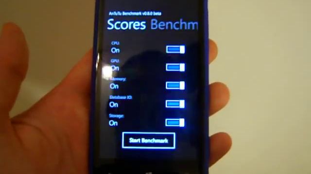 Antutu Benchmark - Windows Phone 8X by HTC смотреть онлайн