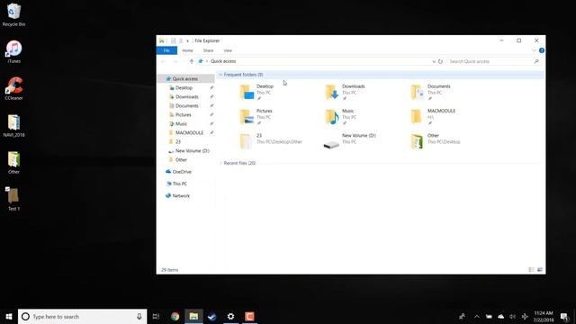 How To Hide Folders & Files + Show Hidden Folders & Files (Windows 10) смотреть онлайн