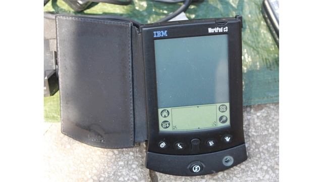 Fossil Abacus Au5008 Wrist Pda With Palm Os