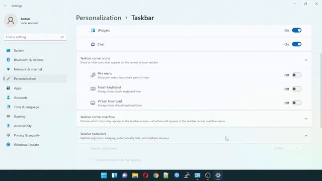 Move Icon on Windows 11 Taskbar To The Left смотреть онлайн