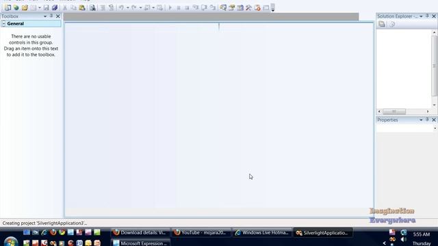 Silverlight 3 Video Tutorial 2 Part 1 Visual Studio and Expression Blend 3 смотреть онлайн