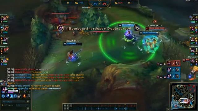 League of Legends - Yasuo dragon steal смотреть онлайн