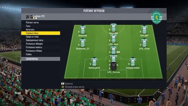LEOES FC : FC ELEMENT (0:0) (2:0) смотреть онлайн
