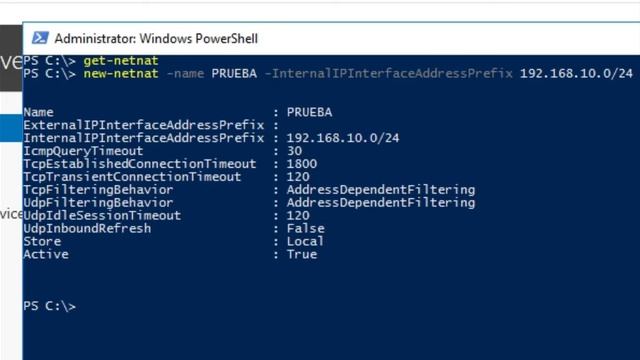 NAT con PowerShell смотреть онлайн