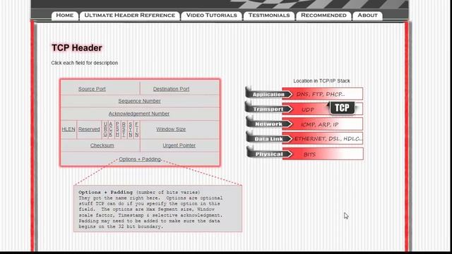 Ultimate TCP/IP Header Reference - Networking & TCP/IP Tutorial смотреть онлайн