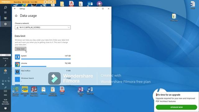 How to set wifi/data limit on a windows 10 PC смотреть онлайн