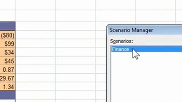 How to display a scenario in Excel смотреть онлайн