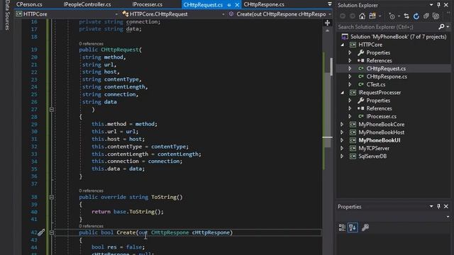 PhoneNoteBook Basic HTTP Protocol Host With Windows Form Client UI 1 14 смотреть онлайн