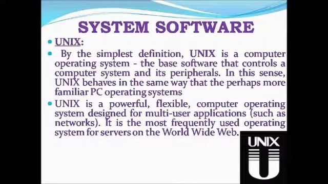 Basic Computer Course Part-9/16 System Software смотреть онлайн