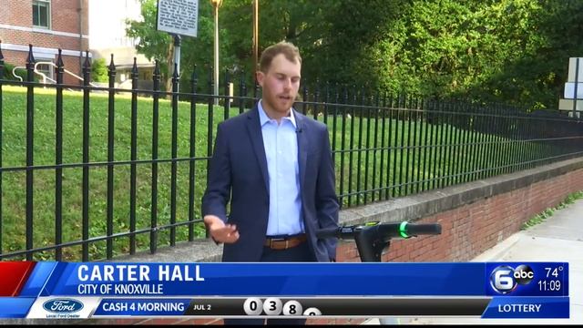 New LINK electric scooters rolled out in Knoxville смотреть онлайн