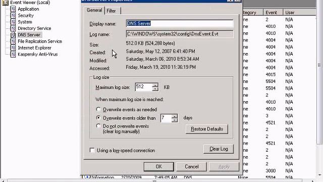 Increase log size in event viewer смотреть онлайн