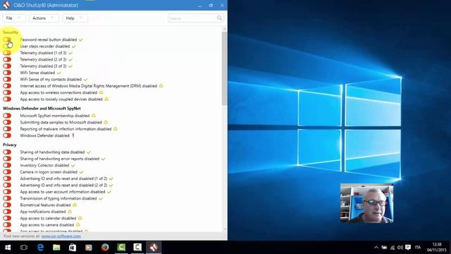 Windows 10 e PRIVACY - Guida All'Utilizzo di O&O SHUT UP 10 смотреть онлайн