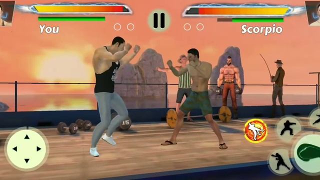Gym fighting Games: Bodybuilder Trainer Fight PRO GAMEPLAY! (Android) смотреть онлайн
